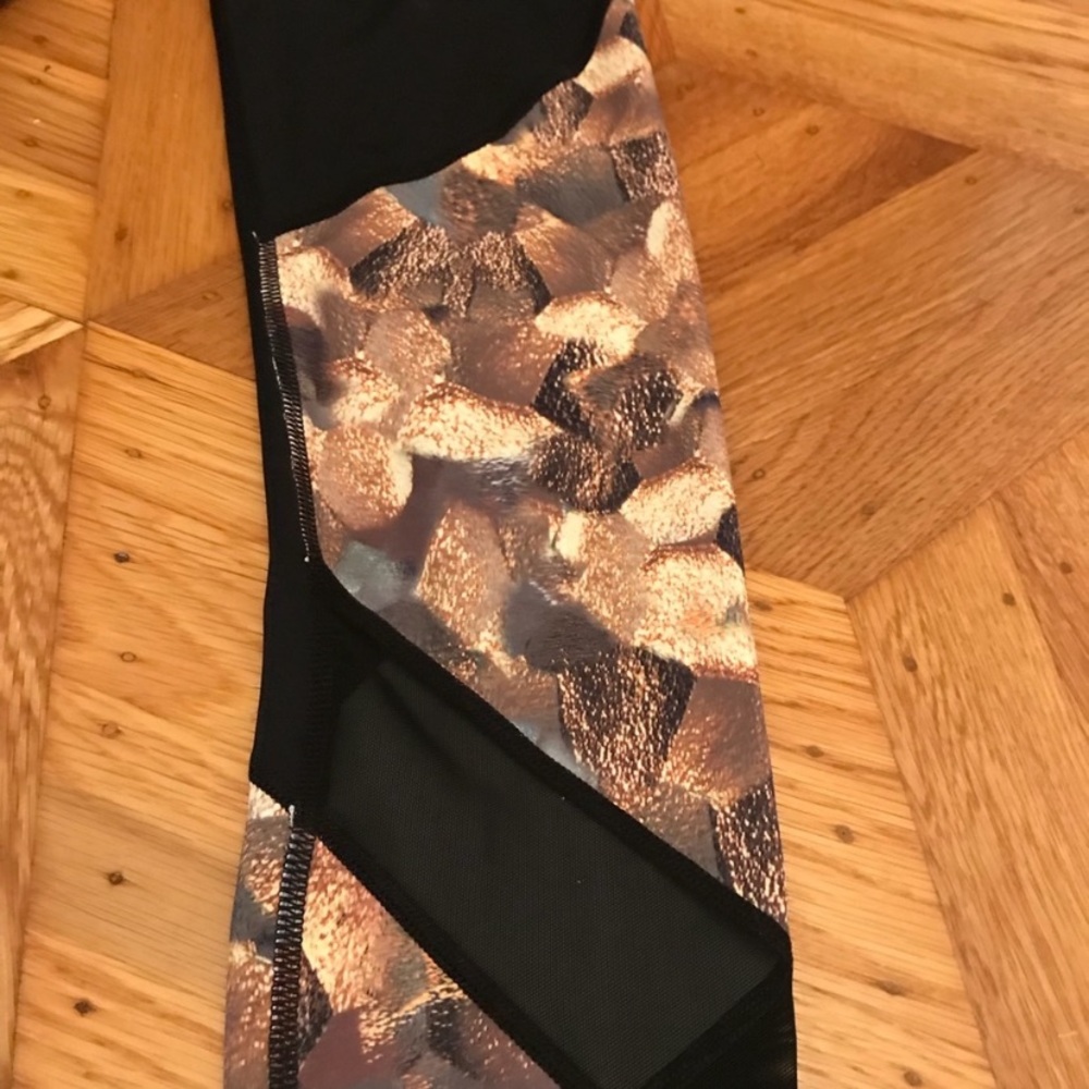 Unique Athleta Copper Patchwork Leggings - image 7